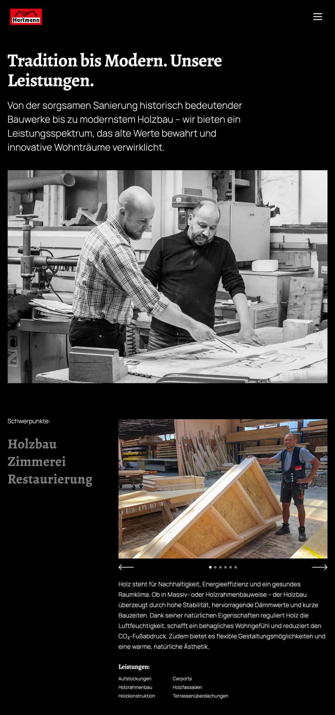 Unsere-Leistungen-Zimmerei-Hartmann