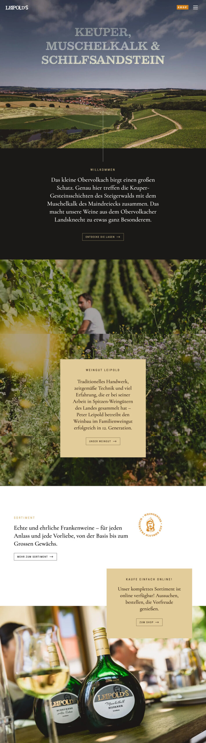Startseite Weingut Leipold