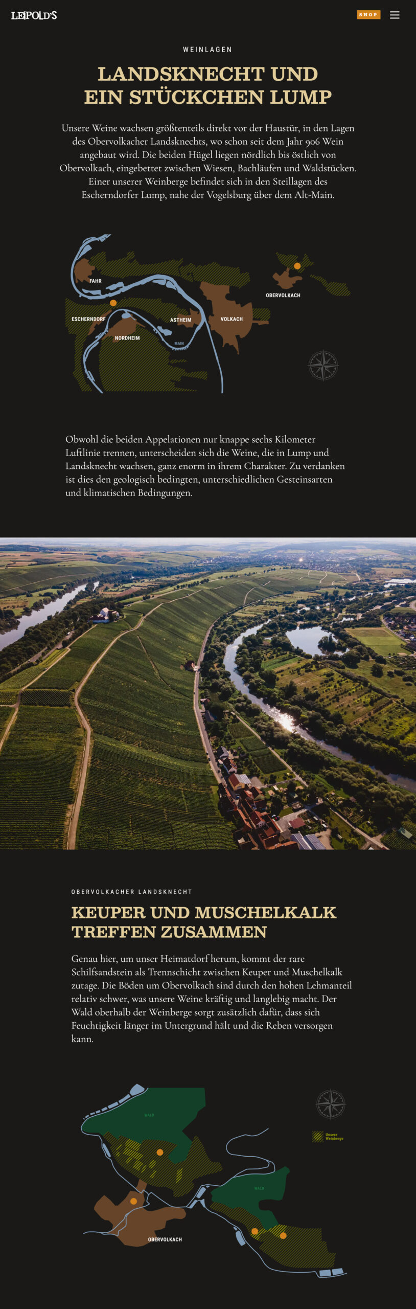 Weinlagen Weingut Leipold